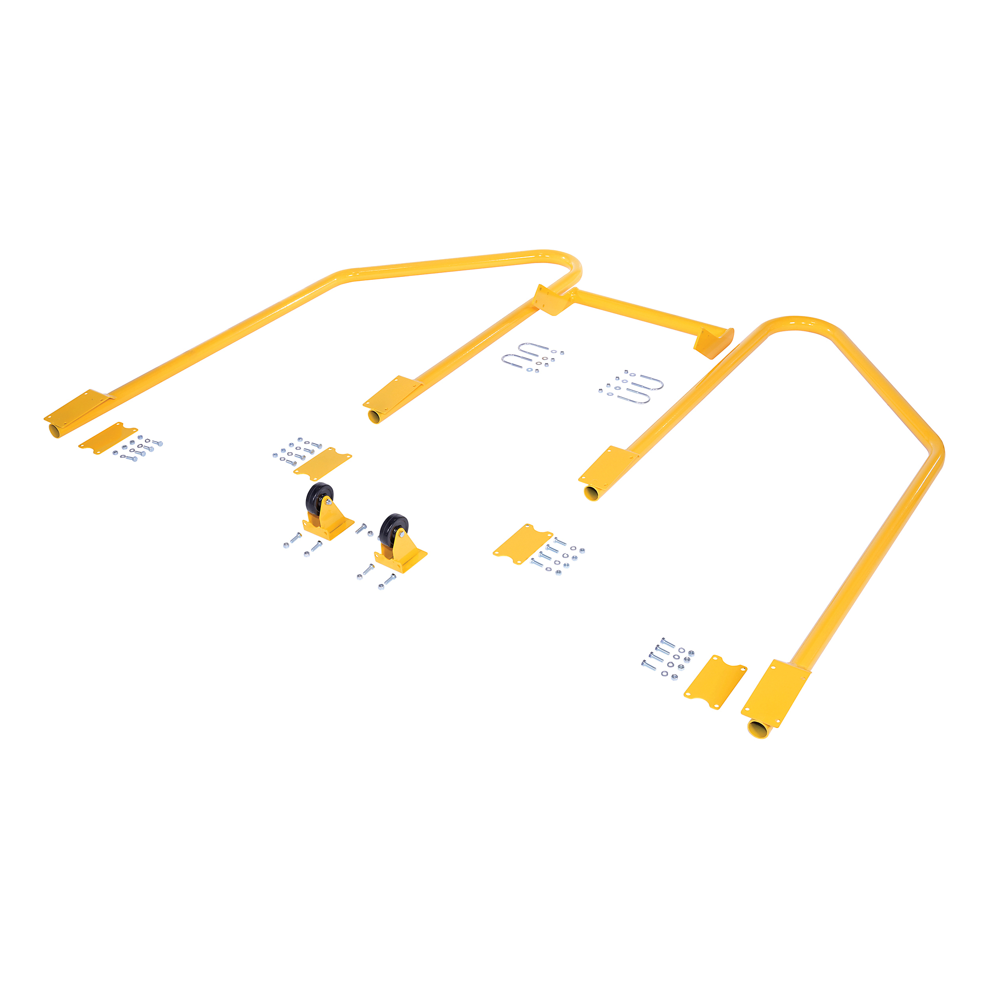 Vestil All Options Kit For 3 Step Poly Step Stool Models Yellow